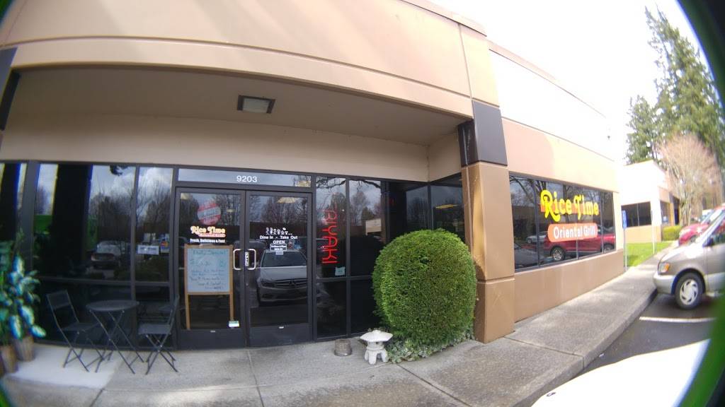 Rice Time Oriental Grill | restaurant | 9203 SW Nimbus Ave, Beaverton, OR 97008, USA | 5036411510 OR +1 503-641-1510