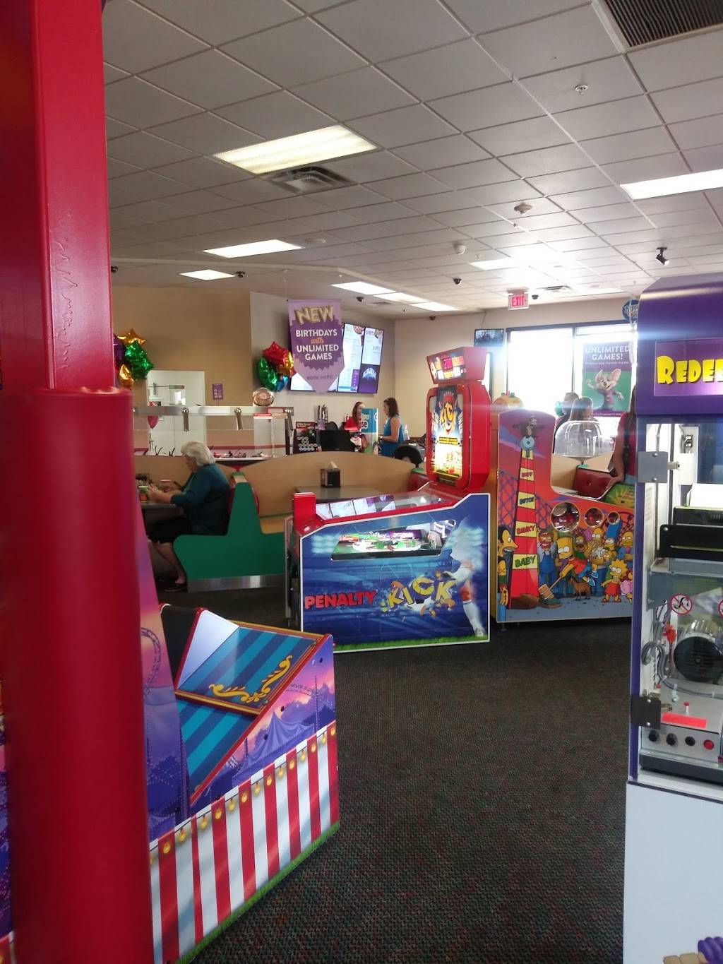 Chuck E. Cheeses | restaurant | 9931 E US Hwy 36, Avon, IN 46123, USA | 3172717611 OR +1 317-271-7611