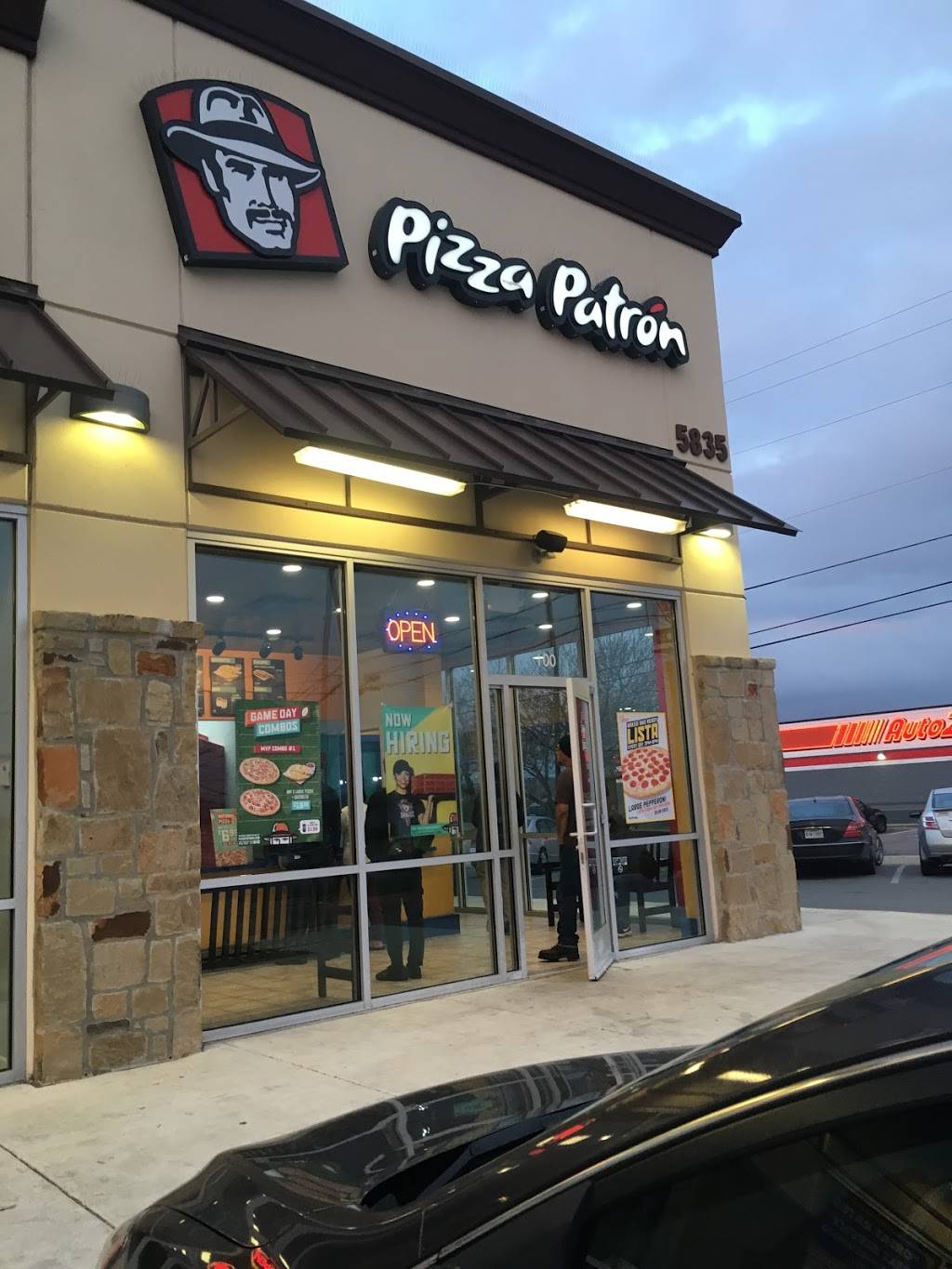 Pizza Patron | meal takeaway | 5835 Culebra Rd #100, San Antonio, TX 78228, USA | 2104029660 OR +1 210-402-9660