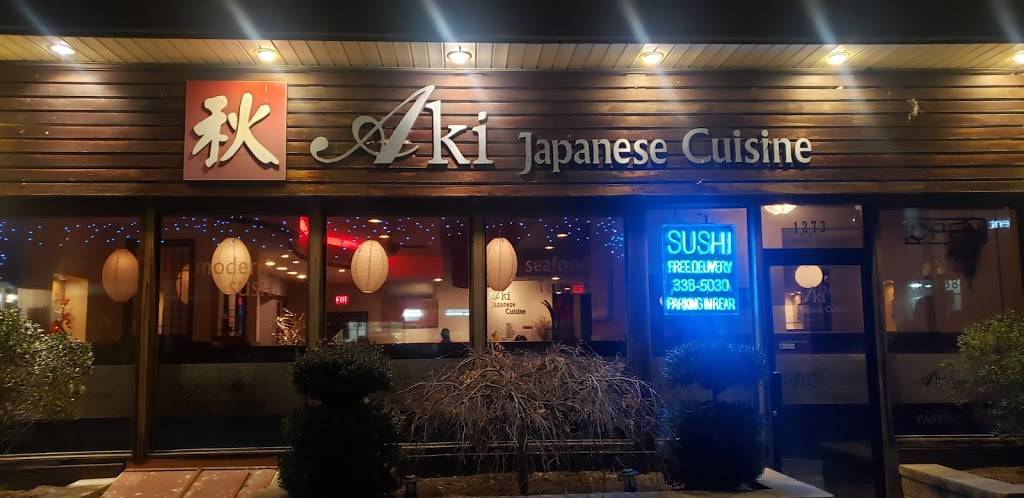 Aki Sushi | restaurant | 1273 Broad St, Bloomfield, NJ 07003, USA | 9733385030 OR +1 973-338-5030