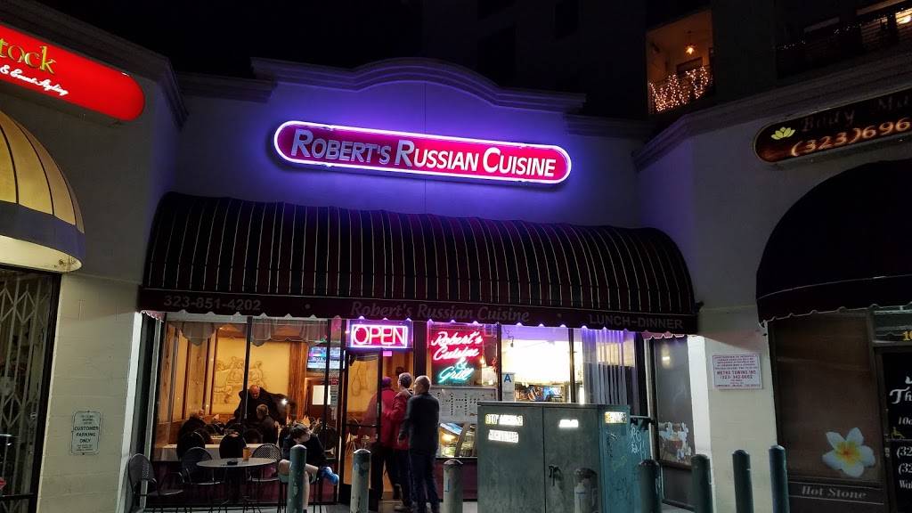 Roberts Russian Cuisine | restaurant | 1603 N La Brea Ave, Los Angeles, CA 90028, USA | 3238514202 OR +1 323-851-4202