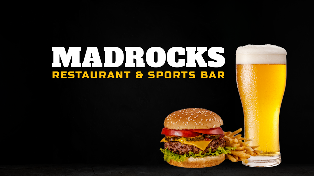 Madrocks Restaurant & Sports Bar | restaurant | 1821 E Madison Ave #100, Derby, KS 67037, USA | 3164257632 OR +1 316-425-7632