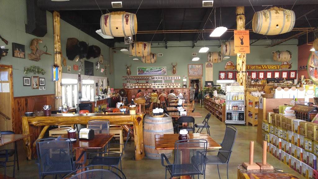 Hermann Wurst Haus | restaurant | 234 E 1st St, Hermann, MO 65041, USA | 5734862266 OR +1 573-486-2266