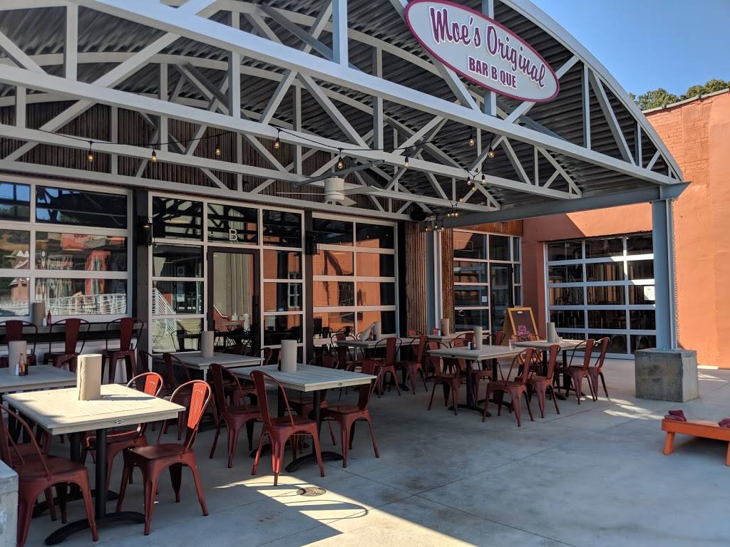 Moes Original Bar B Que | restaurant | 109 W Stone Ave suite b, Greenville, SC 29609, USA | 8645201740 OR +1 864-520-1740