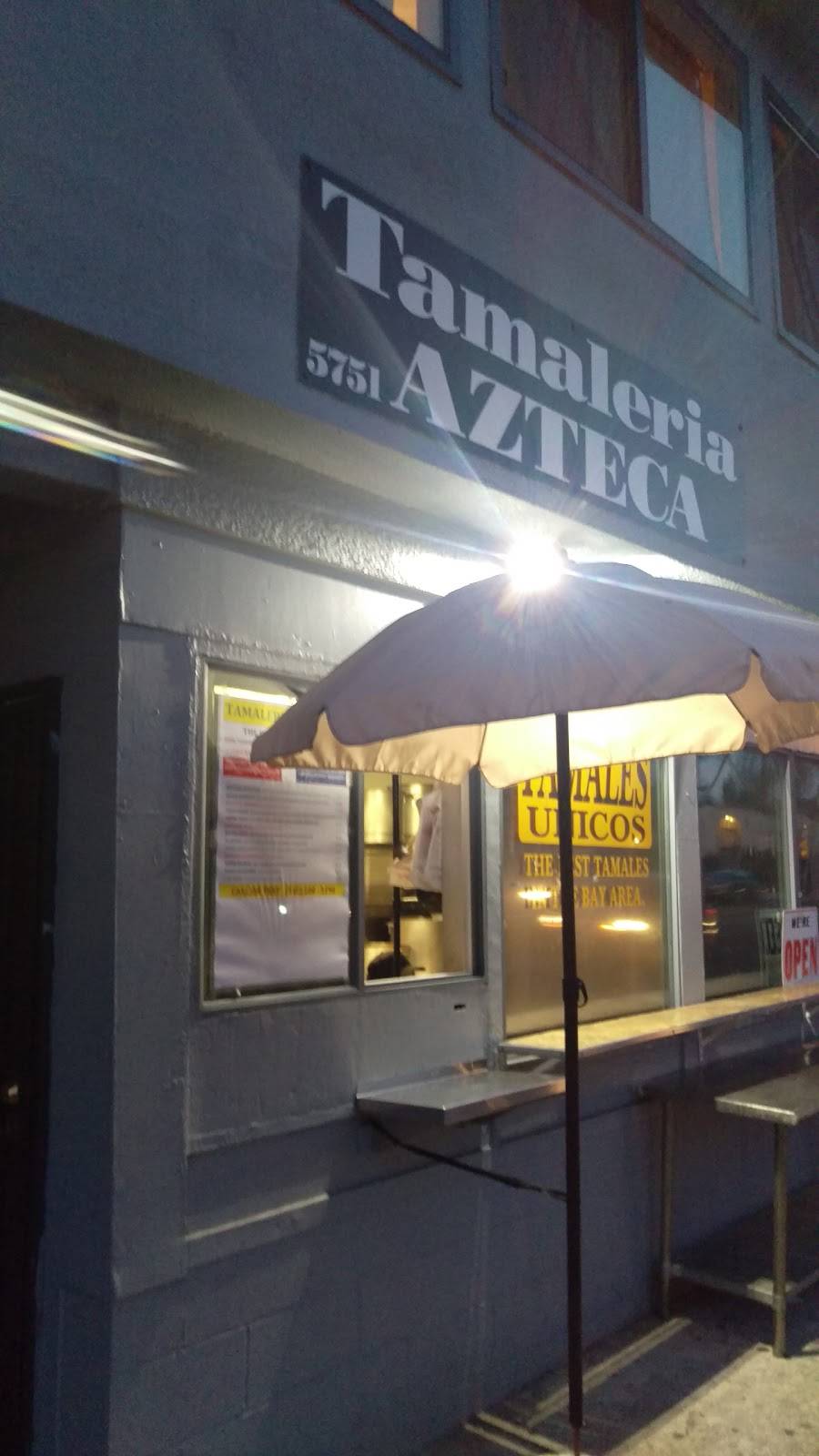 Tamaleria Azteca | restaurant | 5751 Market St, Oakland, CA 94608, USA | 5102003190 OR +1 510-200-3190