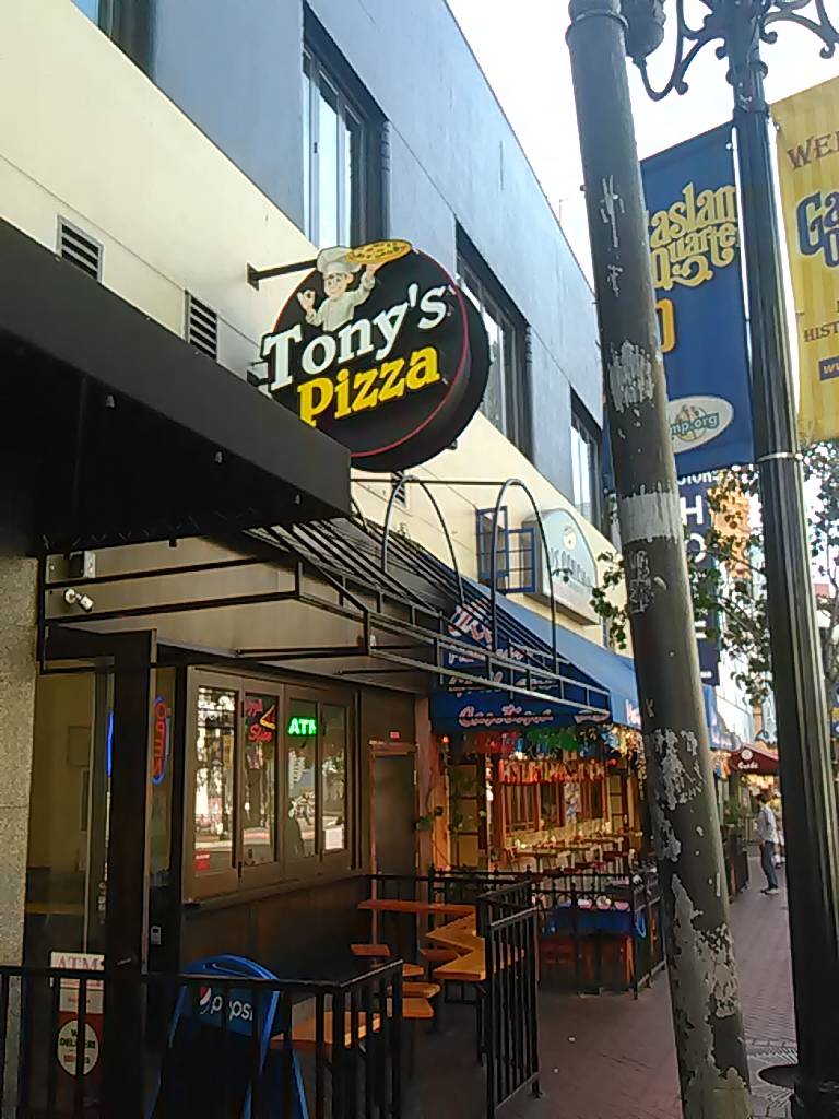 Tonys Pizza | restaurant | 433 E St, San Diego, CA 92101, USA | 6194315600 OR +1 619-431-5600