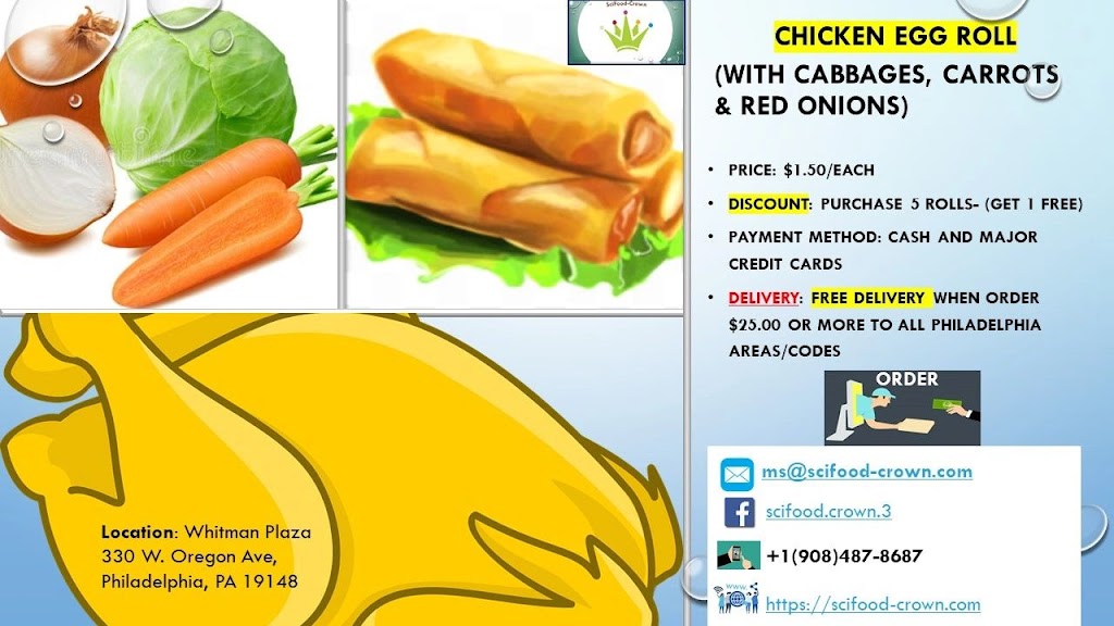 SciFood-Crown | restaurant | 330 Oregon Ave, Philadelphia, PA 19148, USA | 9084878687 OR +1 908-487-8687