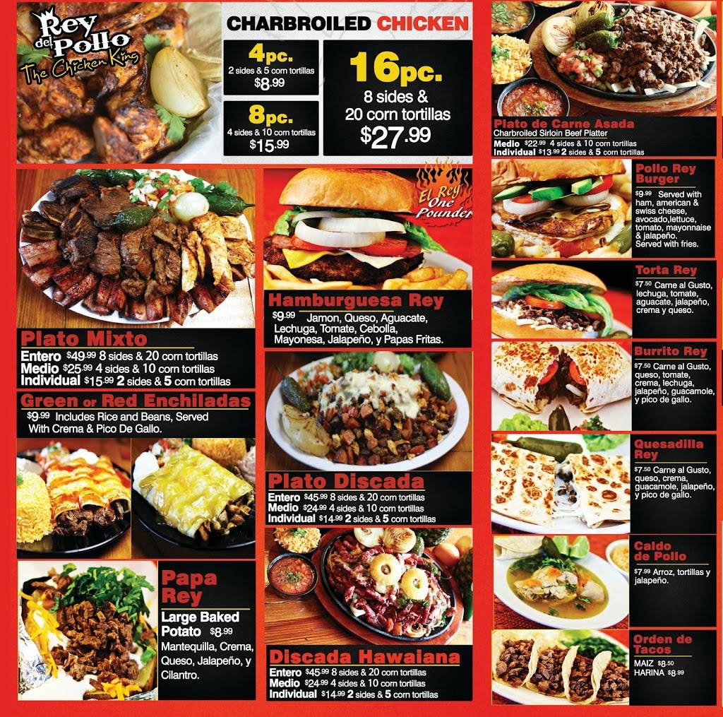 Pollo Asado Rey del Pollo | restaurant | 2420 Southmore Ave, Pasadena, TX 77502, USA | 7135891833 OR +1 713-589-1833