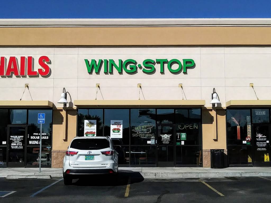 Wingstop | restaurant | 10401 Golf Course Rd NW Ste 104, Albuquerque, NM 87114, USA | 5057929464 OR +1 505-792-9464