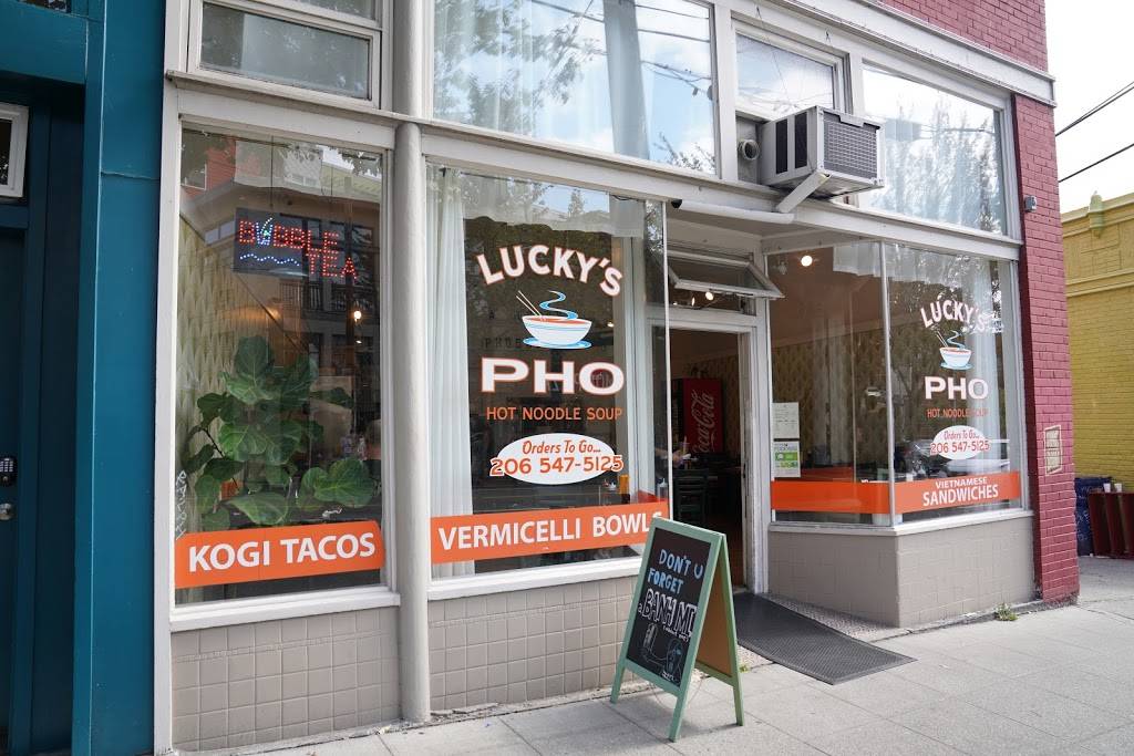 Luckys Pho | restaurant | 3414 Fremont Ave N, Seattle, WA 98103, USA | 2065475125 OR +1 206-547-5125