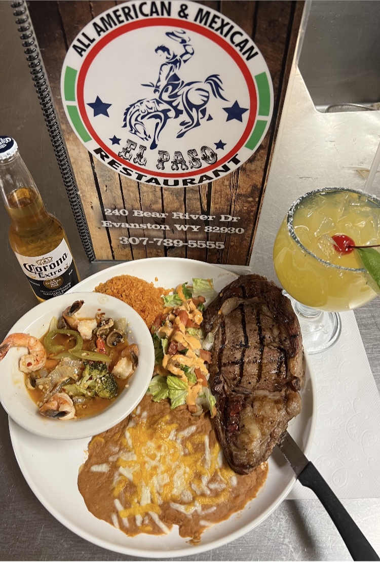 El Paso All American & Mexican restaurant | restaurant | 240 Bear River Dr, Evanston, WY 82930, USA | 3077895555 OR +1 307-789-5555