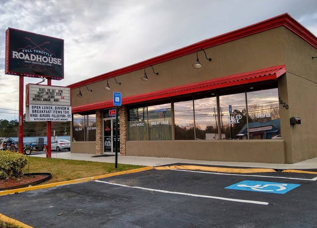 Full Throttle Roadhouse LLC | restaurant | 1420 Veterans Memorial Hwy SW, Mableton, GA 30126, USA | 7707261935 OR +1 770-726-1935