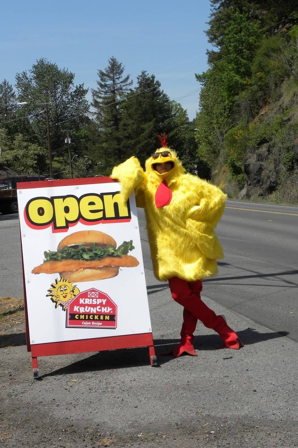 Sams Krispy Krunchy Chicken | restaurant | 218 OR-22, Mill City, OR 97360, USA | 5038976050 OR +1 503-897-6050