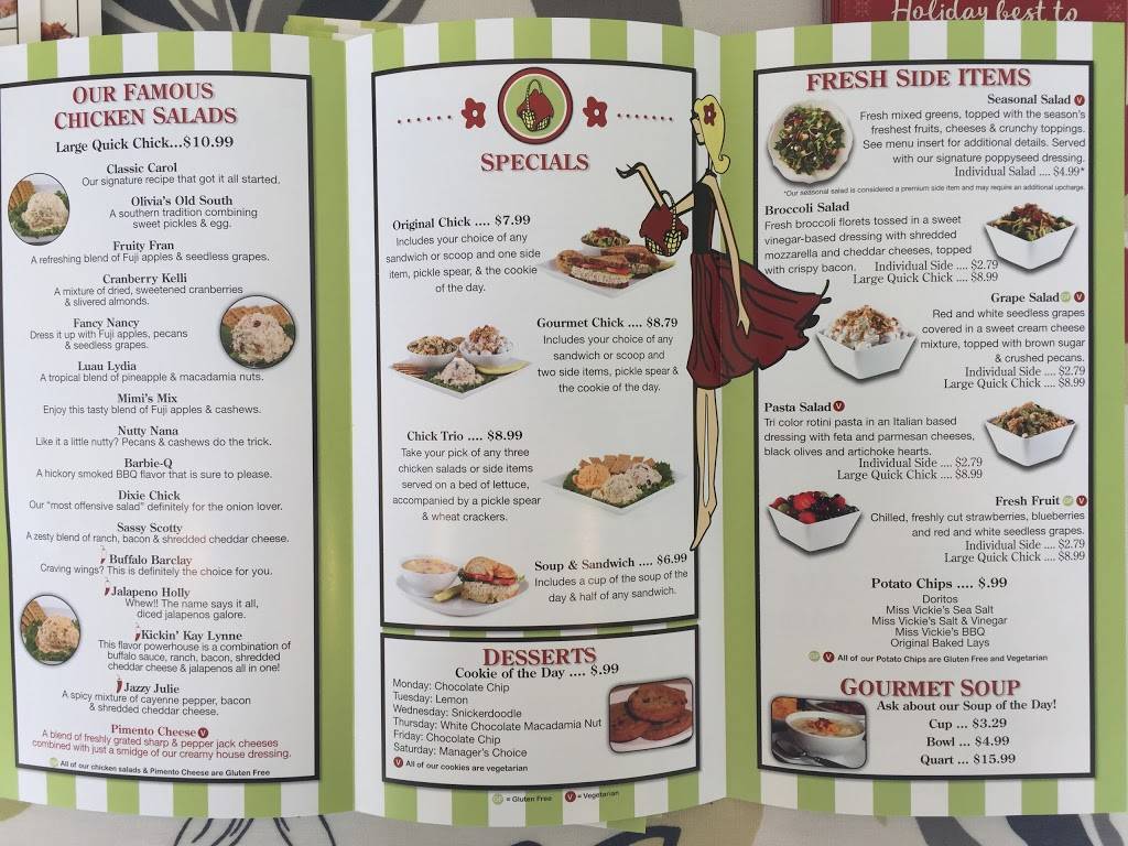 Chicken Salad Chick | restaurant | 280 W Coleman Blvd, Mt Pleasant, SC 29464, USA | 8432584161 OR +1 843-258-4161