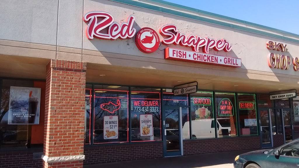Red snapper | restaurant | 8618 S Kedzie Ave, Chicago, IL 60652, USA | 7734343333 OR +1 773-434-3333