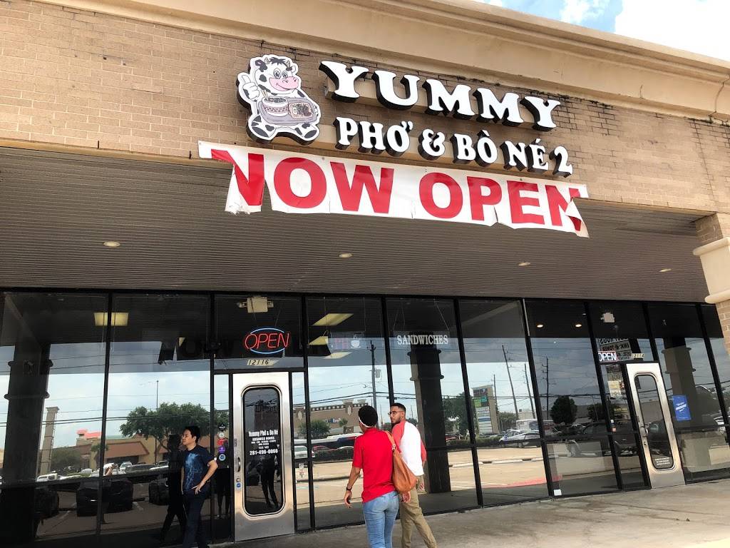 Yummy Pho & Bo Ne 2 | restaurant | 12116 Westheimer Rd, Houston, TX 77077, USA | 2814960036 OR +1 281-496-0036