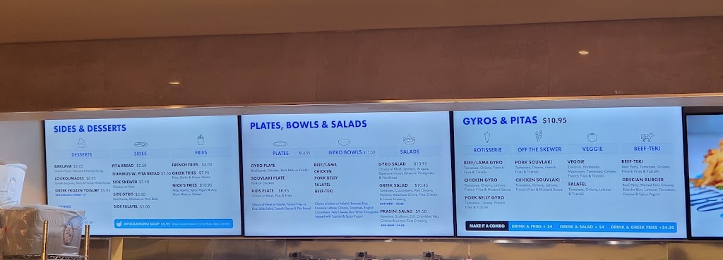 Nick the Greek | restaurant | 1679 E Monte Vista Ave, Vacaville, CA 95688, USA | 7073055907 OR +1 707-305-5907