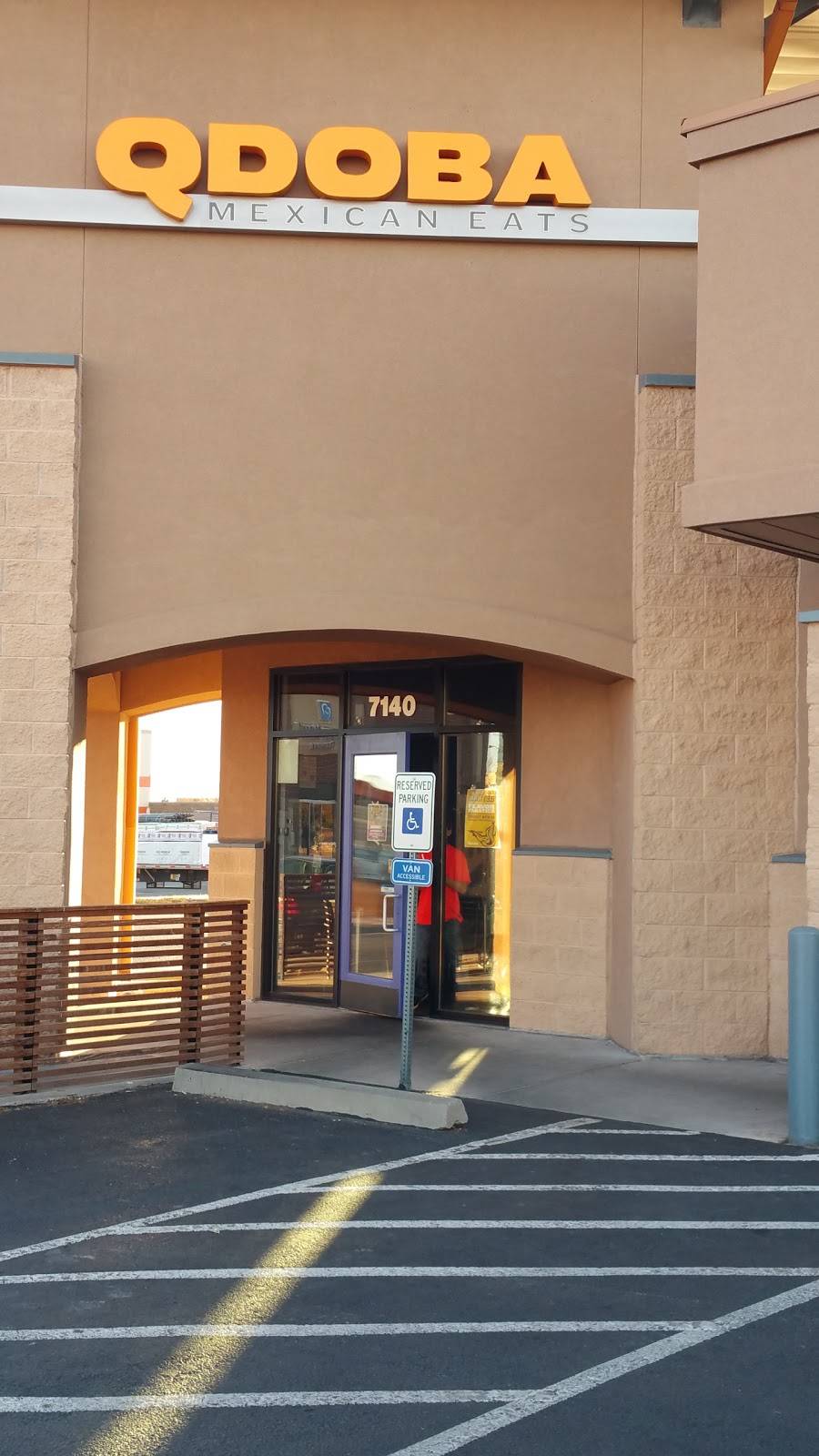 QDOBA Mexican Eats | restaurant | 7140 N Academy Blvd Space B4, Colorado Springs, CO 80920, USA | 7195330046 OR +1 719-533-0046