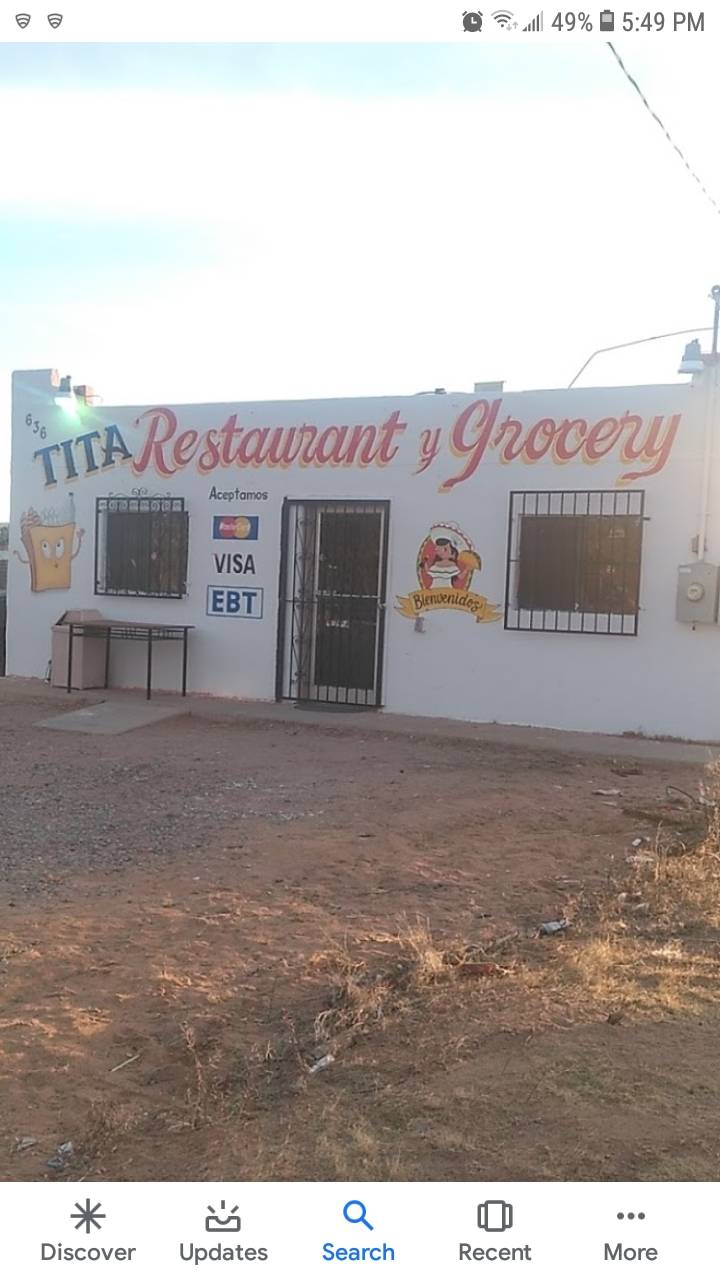 Titas Mexican Restaurant | restaurant | 636Rosencrans, Chaparral, NM 88081, USA | 9152087634 OR +1 915-208-7634