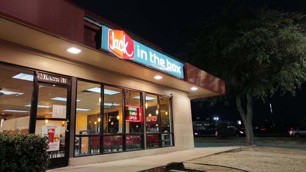 Jack in the Box | restaurant | 907 E Hwy 67, Duncanville, TX 75137, USA | 9727092757 OR +1 972-709-2757