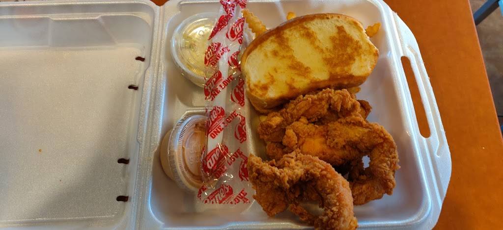 Raising Canes Chicken Fingers | meal takeaway | 1225 E 2nd St, Edmond, OK 73034, USA | 4058444192 OR +1 405-844-4192