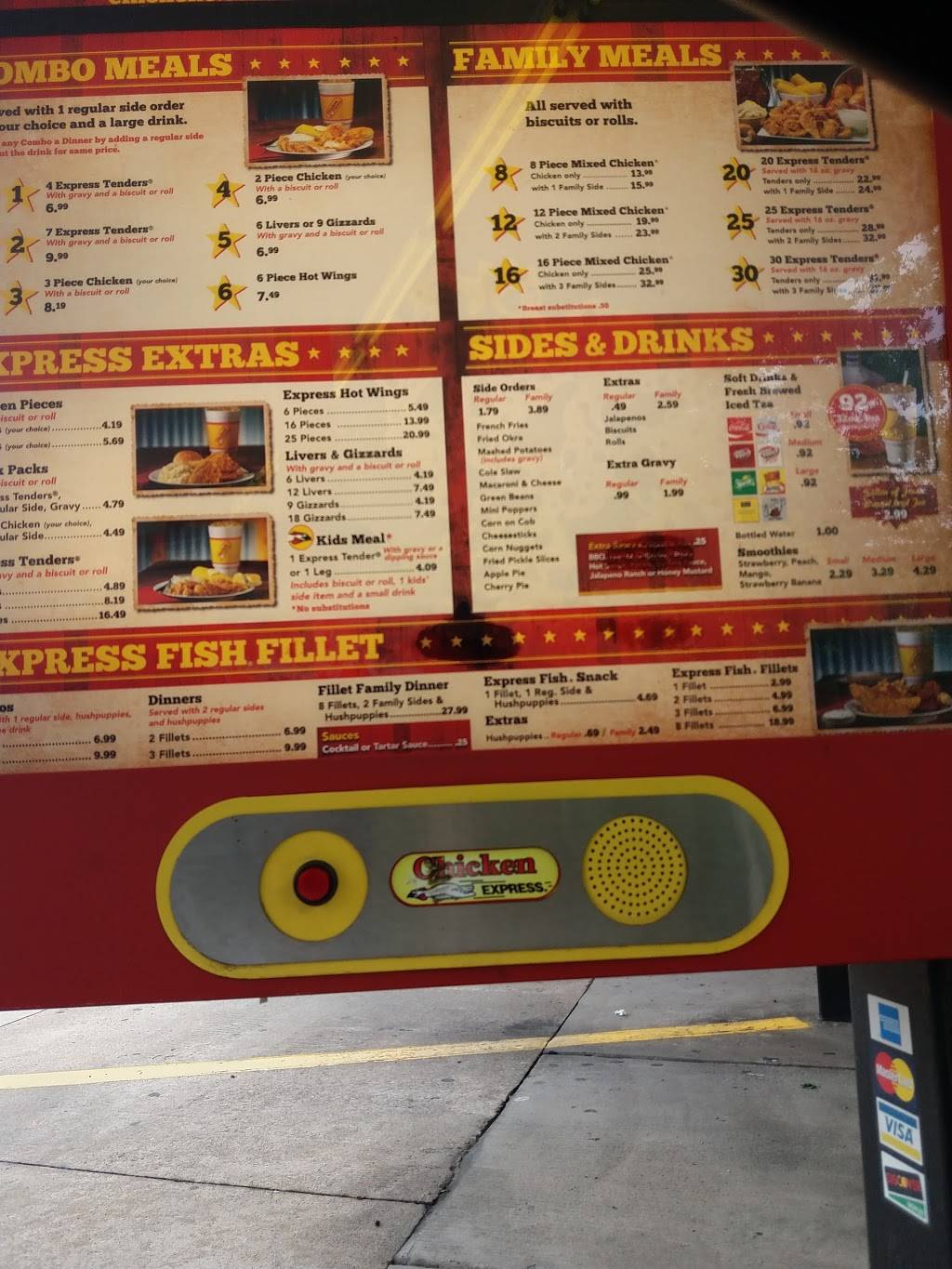 Chicken Express | restaurant | 1125 Mockingbird Ln, Sulphur Springs, TX 75482, USA | 9038853677 OR +1 903-885-3677