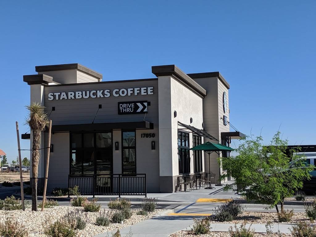 Starbucks | cafe | 17050 Main St, Hesperia, CA 92345, USA | 7609493236 OR +1 760-949-3236