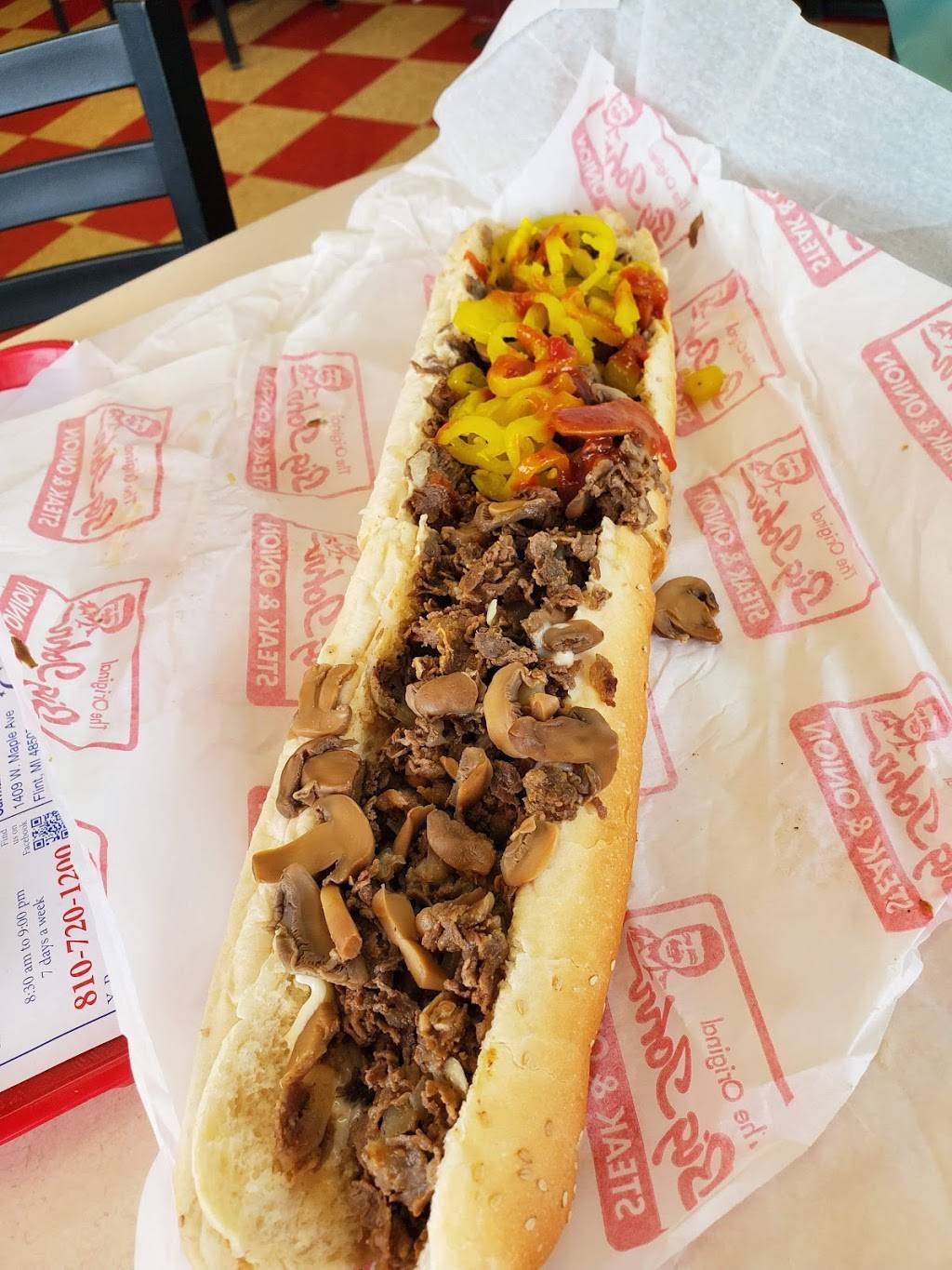 Big John Steak & Onion | restaurant | 3268 Corunna Rd, Flint, MI 48532, USA | 8102329322 OR +1 810-232-9322