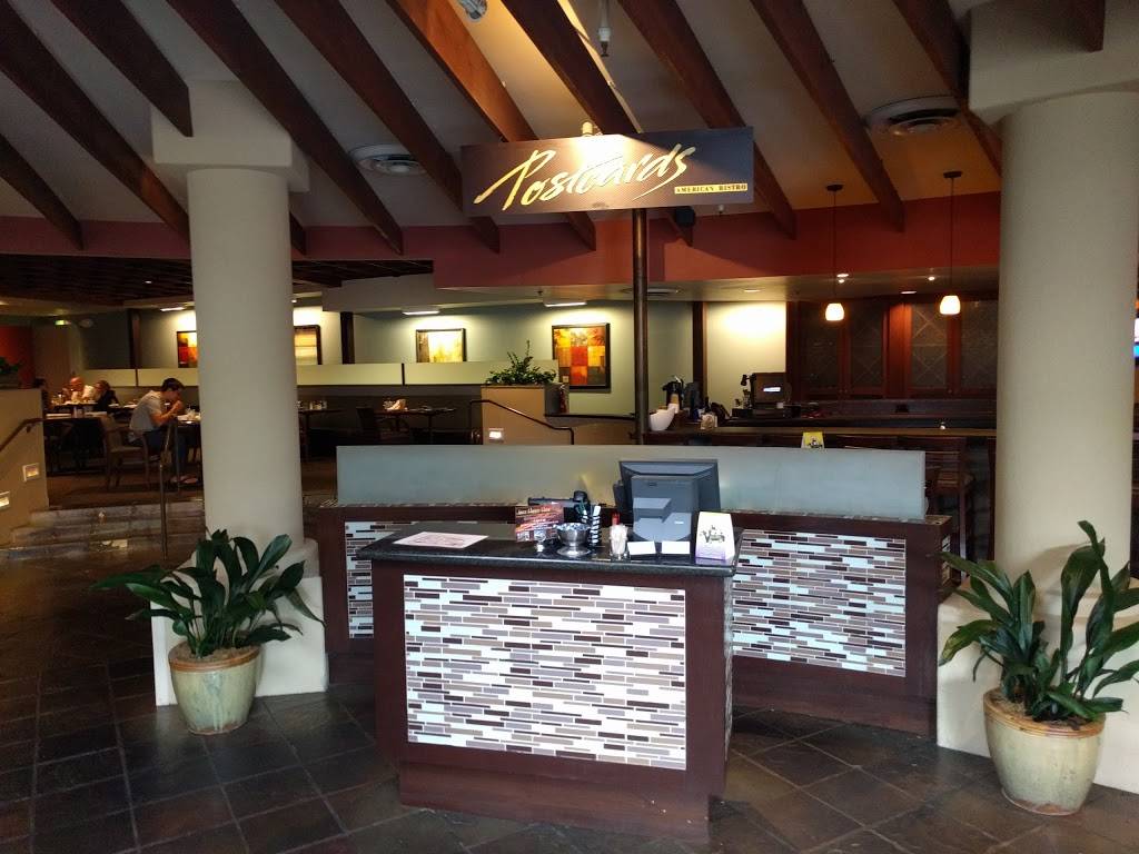 Postcards American Bistro | restaurant | 950 Hotel Cir N, San Diego, CA 92108, USA | 6195430607 OR +1 619-543-0607