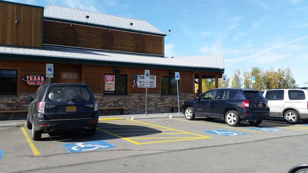 Texas Roadhouse | restaurant | 1154 North Muldoon Road, Anchorage, AK 99504, USA | 9073338930 OR +1 907-333-8930