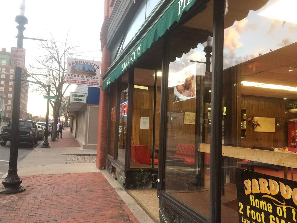 Sarduccis Subs & Pizza | restaurant | 640 Pleasant St, New Bedford, MA 02740, USA | 5089907827 OR +1 508-990-7827