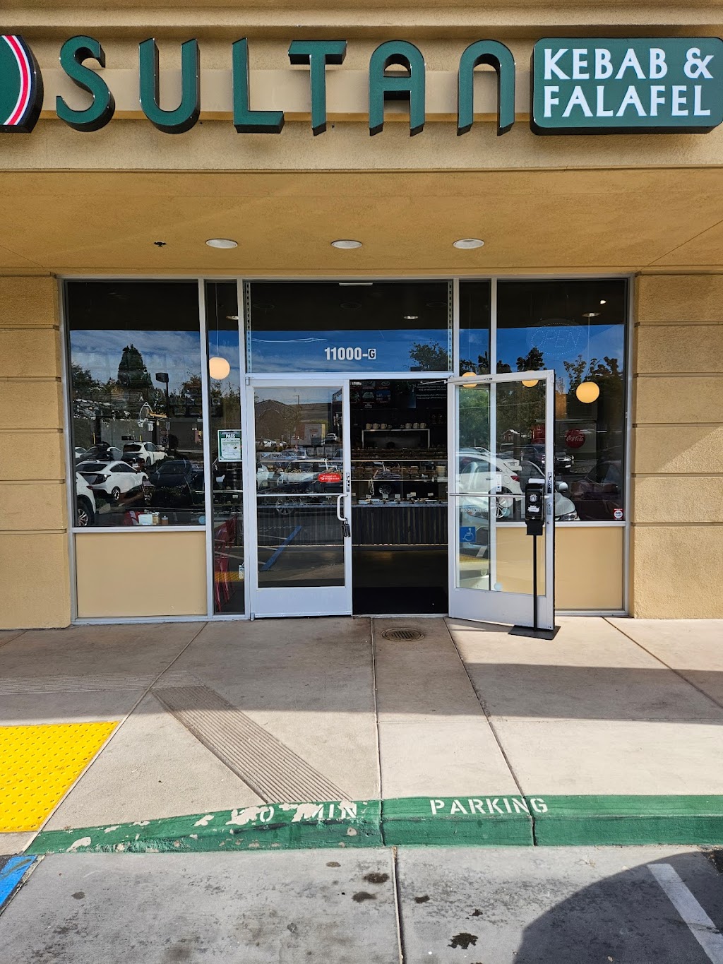 Sultan Kebab & Falafel | restaurant | 11000 Crow Canyon Rd G, Danville, CA 94506, USA | 9257185353 OR +1 925-718-5353