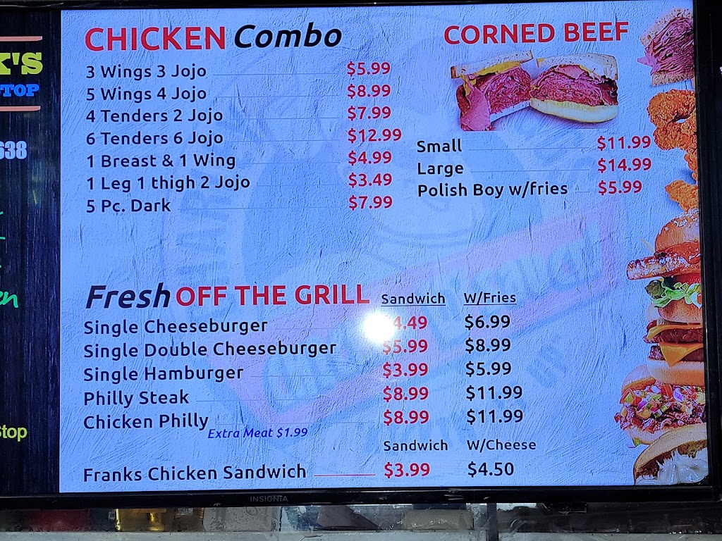 Franks Express Stop | meal takeaway | 11609 Miles Ave, Cleveland, OH 44105, USA | 2166410638 OR +1 216-641-0638