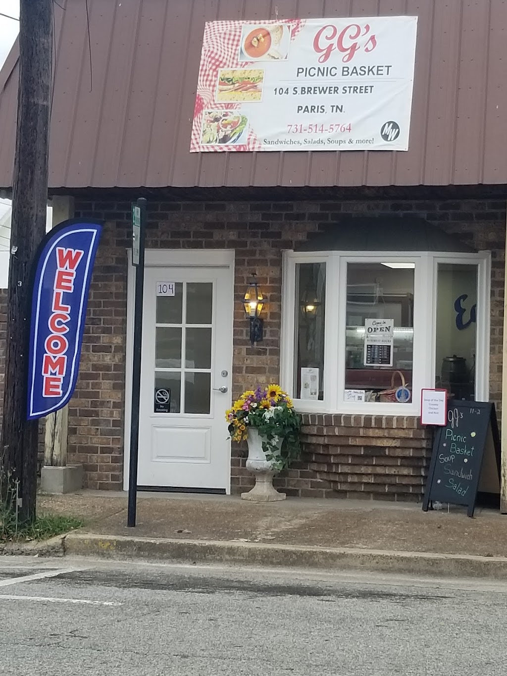 GGs Picnic Basket | restaurant | 104 S Brewer St, Paris, TN 38242, USA | 7315145764 OR +1 731-514-5764
