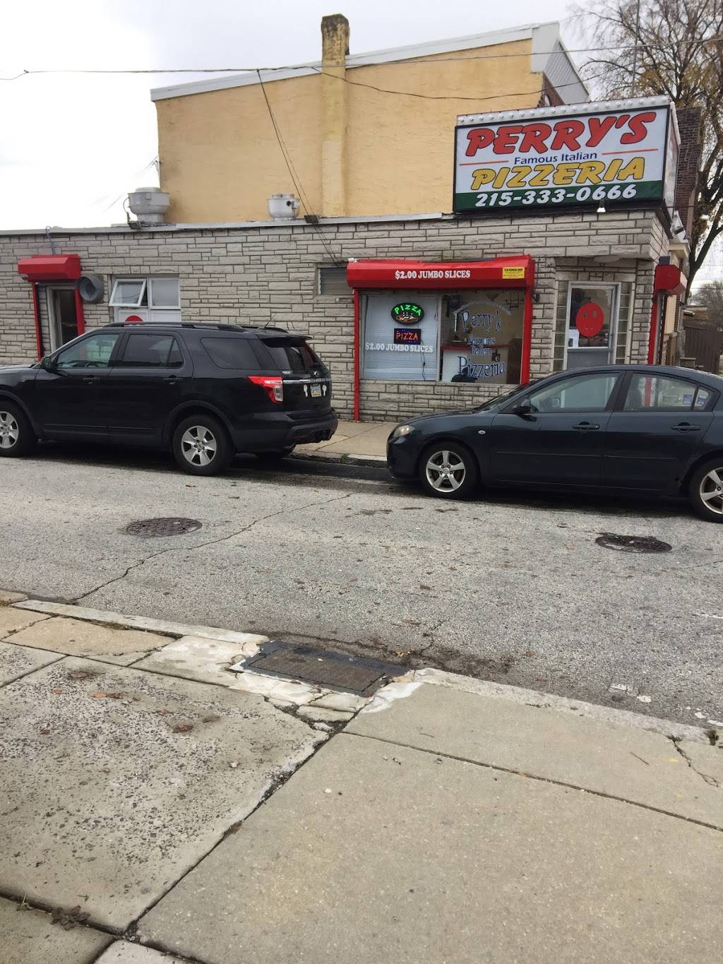 Perrys Pizza | restaurant | 4221 Benner St, Philadelphia, PA 19135, USA | 2153330666 OR +1 215-333-0666