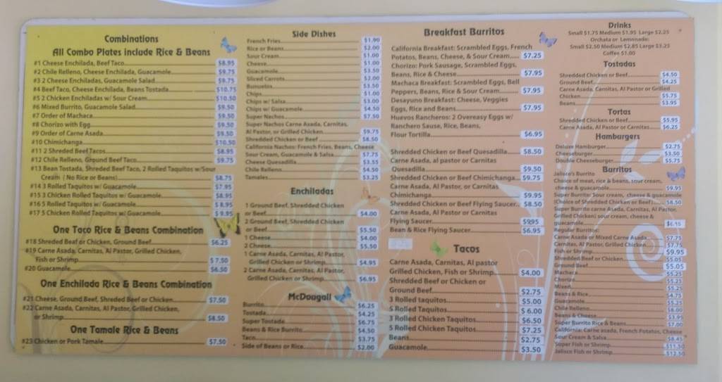 Jaliscos Mexican Food | restaurant | 1800 Mendocino Ave, Santa Rosa, CA 95401, USA | 7075767332 OR +1 707-576-7332