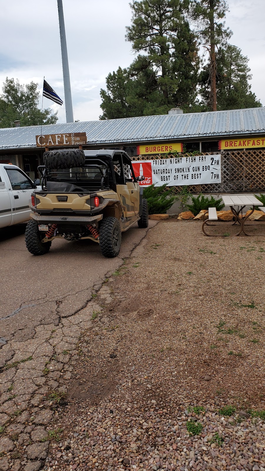 Cafe at Rim Resort | cafe | 1441 AZ-260 Suite 102, Forest Lakes Estates, AZ 85931, USA | 9285359683 OR +1 928-535-9683