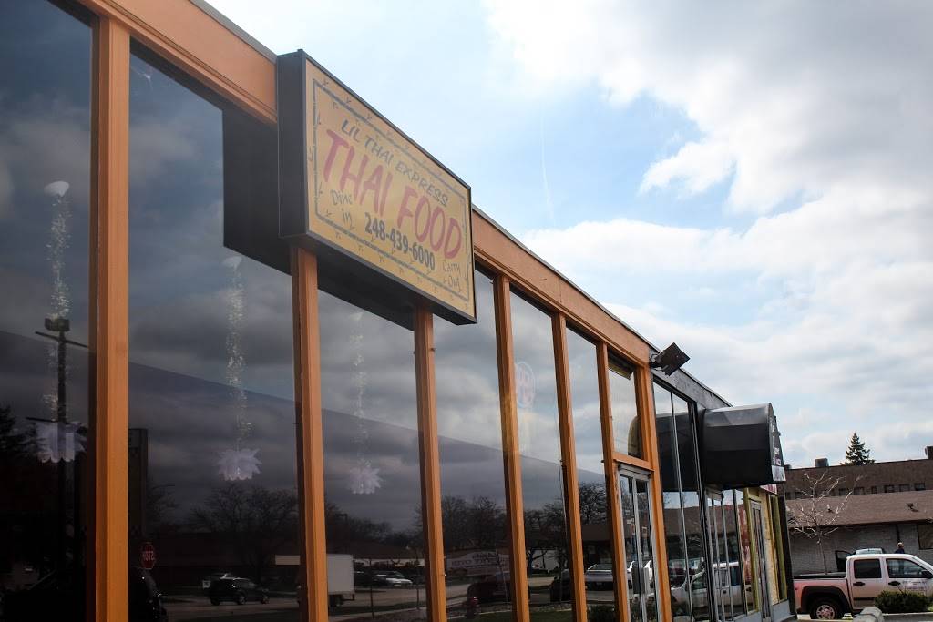 Lil Thai Express - Thai food | restaurant | 499 W 14 Mile Rd, Clawson, MI 48017, USA | 2484396000 OR +1 248-439-6000