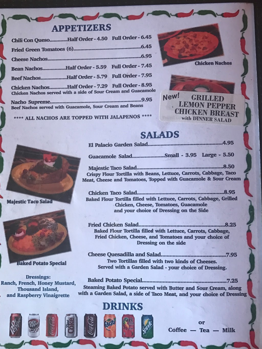 El Palacio Mexican Restaurant | restaurant | 1209 W Bois DArc Ave, Duncan, OK 73533, USA | 5802521314 OR +1 580-252-1314