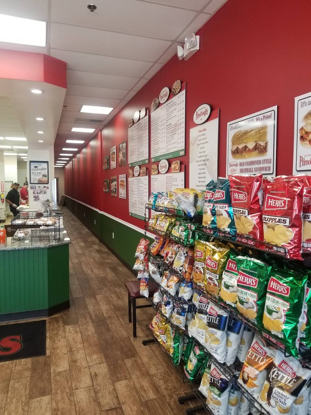 Primo Hoagies | meal takeaway | 301 S Main Rd Ste D2, Vineland, NJ 08360, USA | 8566916100 OR +1 856-691-6100