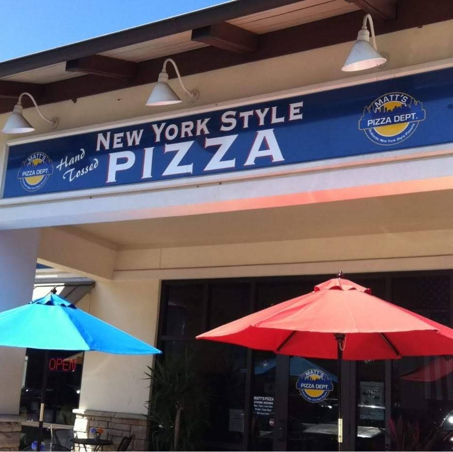 Matts Pizza Dept | restaurant | 1055 SC-41 #100, Mt Pleasant, SC 29466, USA | 8438567800 OR +1 843-856-7800