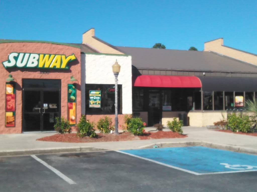Subway | restaurant | 3300 B Hwy 17 S, North Myrtle Beach, SC 29582, USA | 8433619933 OR +1 843-361-9933