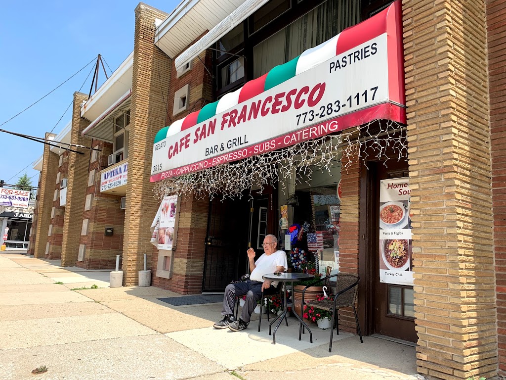 Cafe San Francesco | restaurant | 3815 N Harlem Ave, Chicago, IL 60634, USA | 7732831117 OR +1 773-283-1117