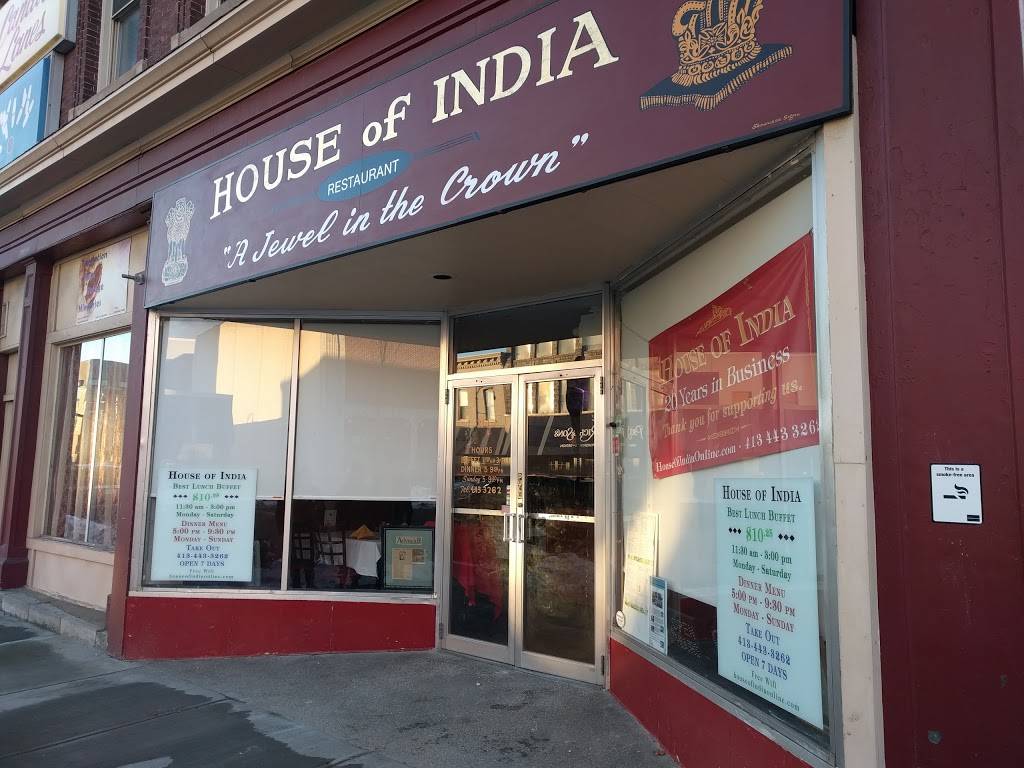 House of India | restaurant | 261 North St, Pittsfield, MA 01201, USA | 4134433262 OR +1 413-443-3262