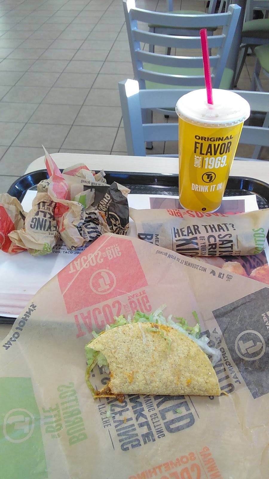 Taco Johns | restaurant | W7684 WI-21, Wautoma, WI 54982, USA | 9207871050 OR +1 920-787-1050