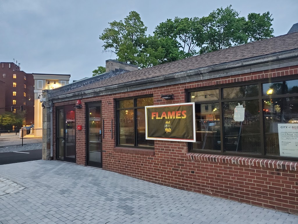 Flames | restaurant | 1 Peabody Square, Dorchester Center, MA 02124, USA | 6172964972 OR +1 617-296-4972