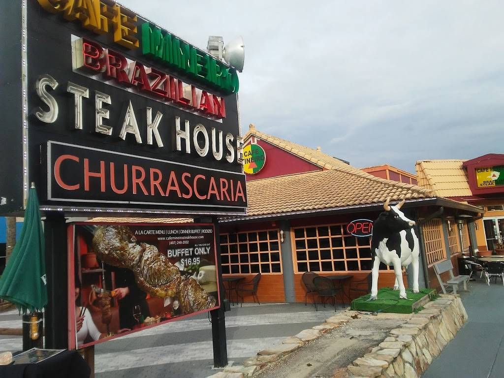 Cafe Mineiro Brazilian Steakhouse | restaurant | 6432 International Dr, Orlando, FL 32819, USA | 4072482932 OR +1 407-248-2932