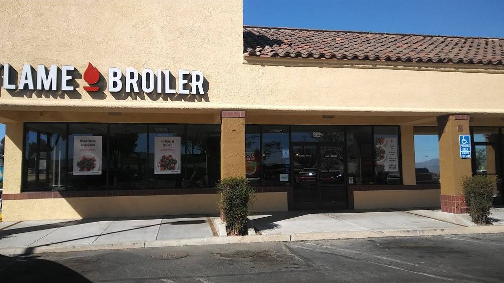 The Flame Broiler | restaurant | 16922 Main St, Hesperia, CA 92345, USA | 7609485555 OR +1 760-948-5555