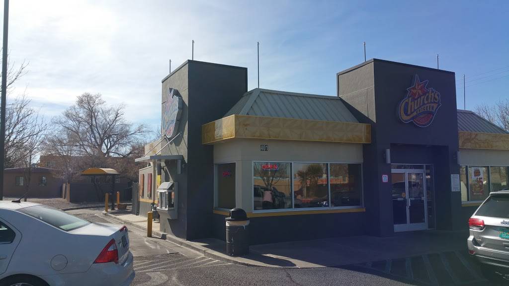 Churchs Chicken | restaurant | 401 Louisiana Blvd SE, Albuquerque, NM 87108, USA | 5052687427 OR +1 505-268-7427
