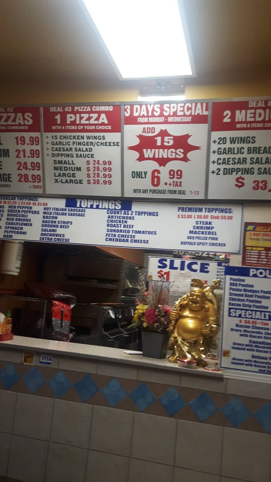 Le Bella Pizza | restaurant | 455 Barton St E, Hamilton, ON L8L 2Y6, Canada | 9055297627 OR +1 905-529-7627